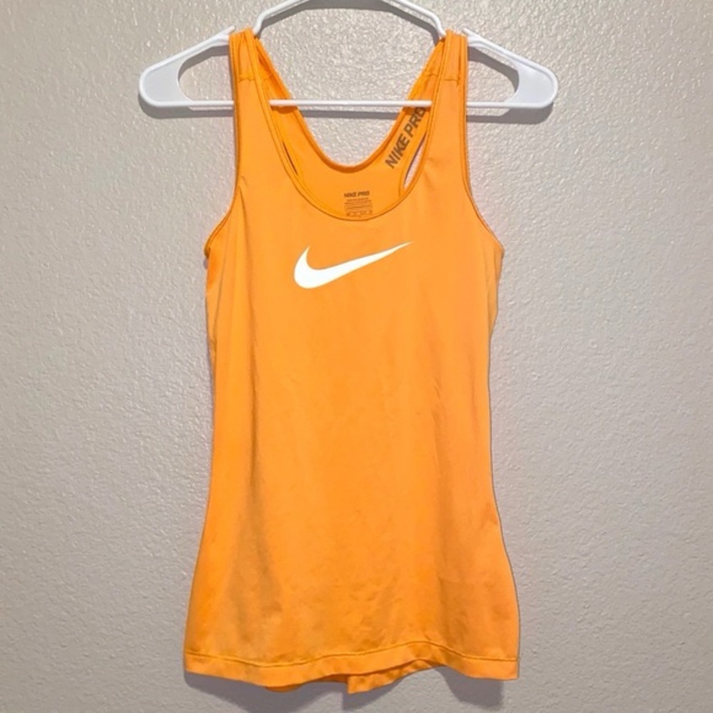 NIKE PRO Women's Orange Vest Top Size XS